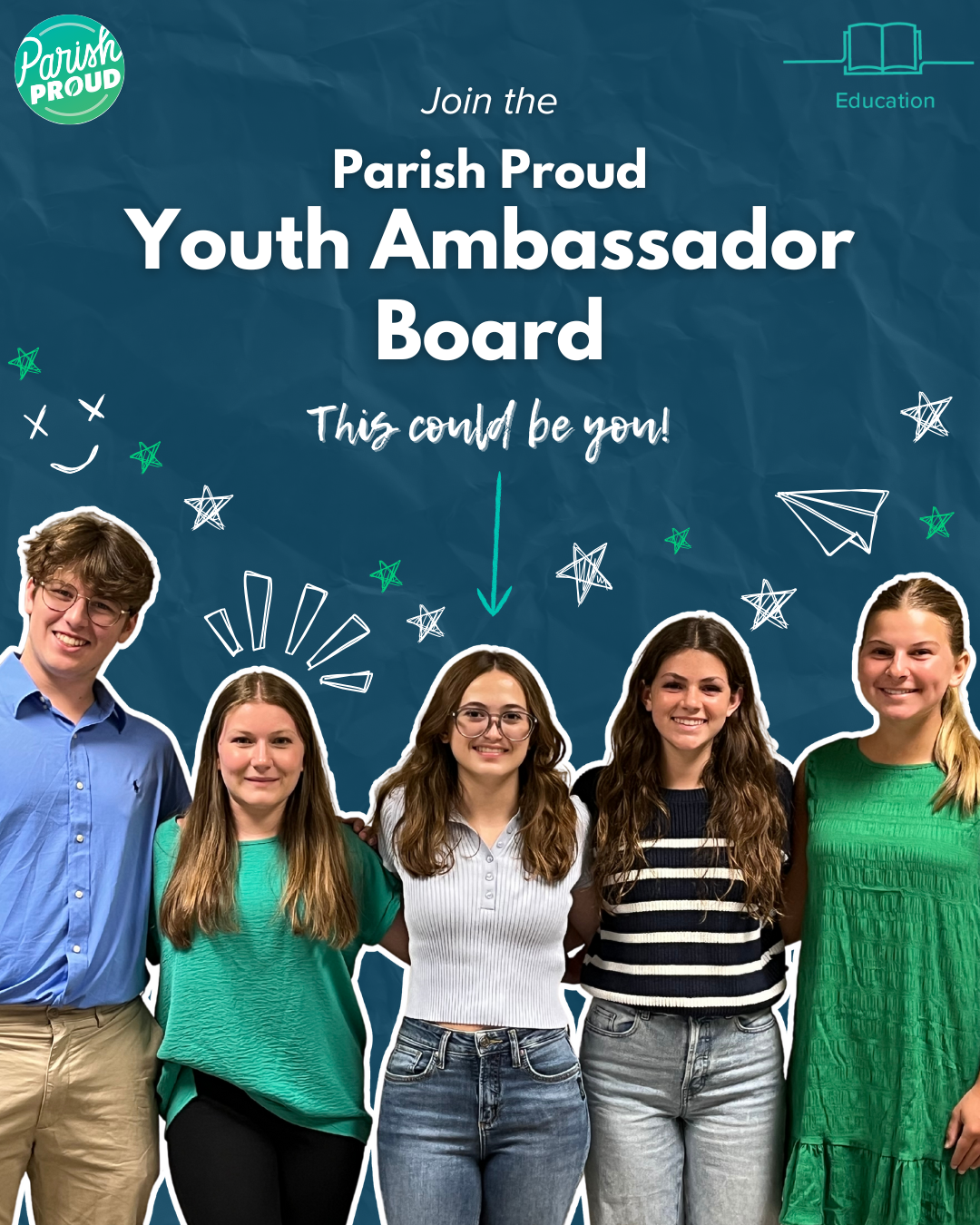Meet the 2024-2025 Parihs Proud Youth Ambassador Board